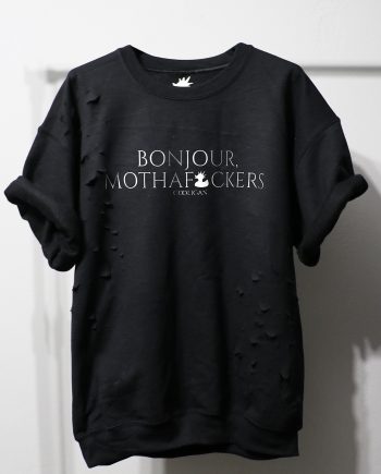 Bonjour Sweatshirt I Oversized Fit
