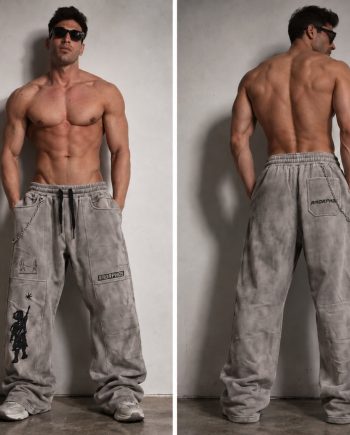 AMORPHOS — WASHED GREY / PREMIUM EDITION JOGGERS